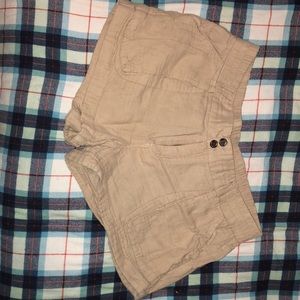 Khaki shorts